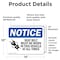 Signmission 10 in Height, 14 in Width, Vinyl Decal, Rectangle OS-2PACK-NS-D-1014-L-16545 - alternate 5
